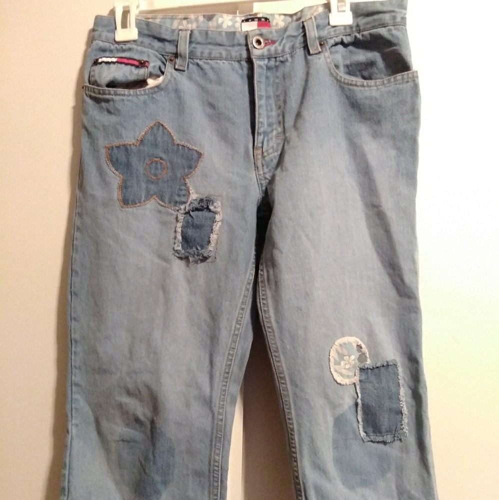 Vintage Tommy hilfiger boho capri crop size 11